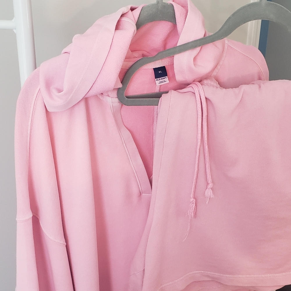 Light Pink Pullover and Short Set